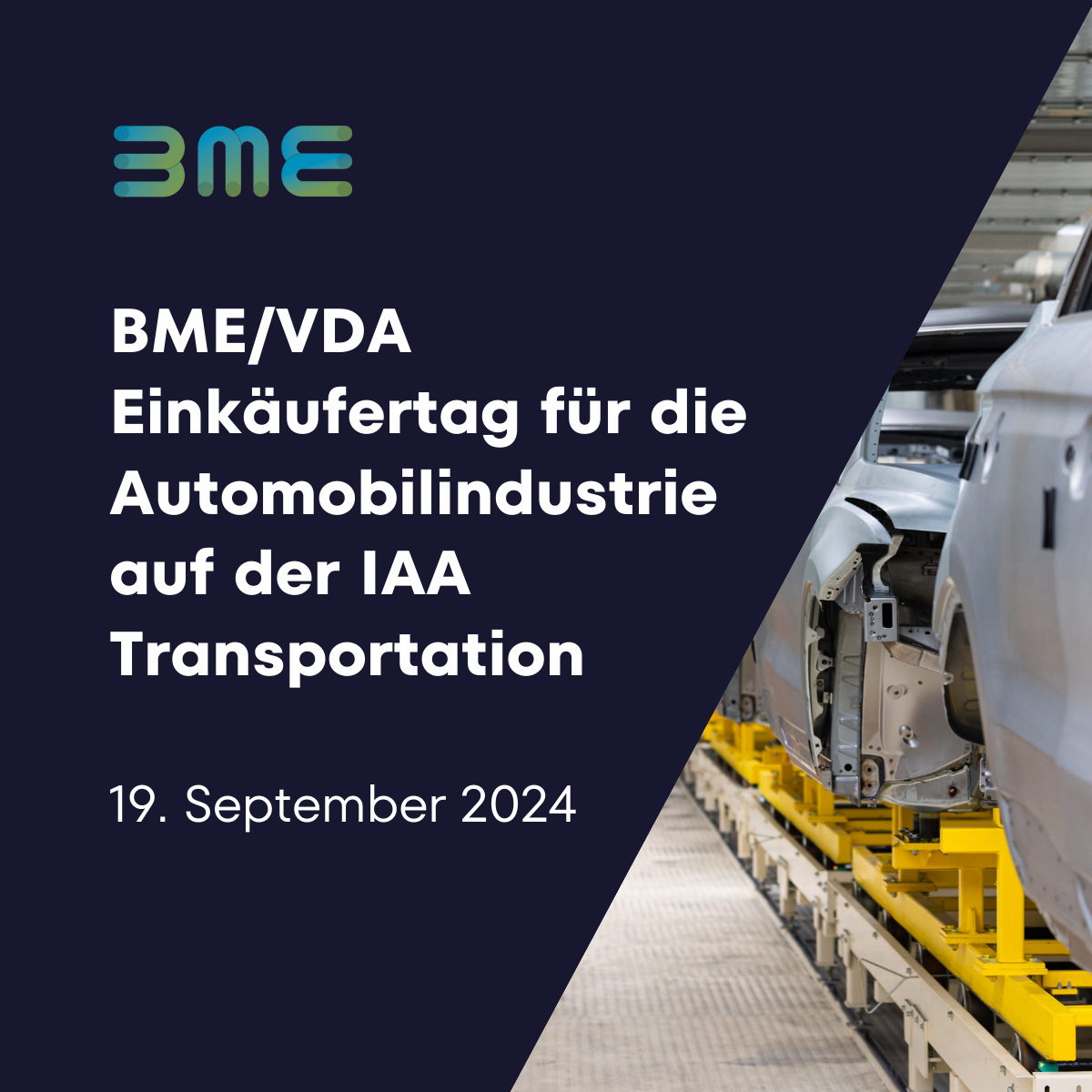 BME/VDA Einkäufertag für die Automobilindustrie auf der IAA Transportation