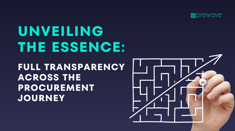 Transparence totale tout au long du processus de passation de marchés